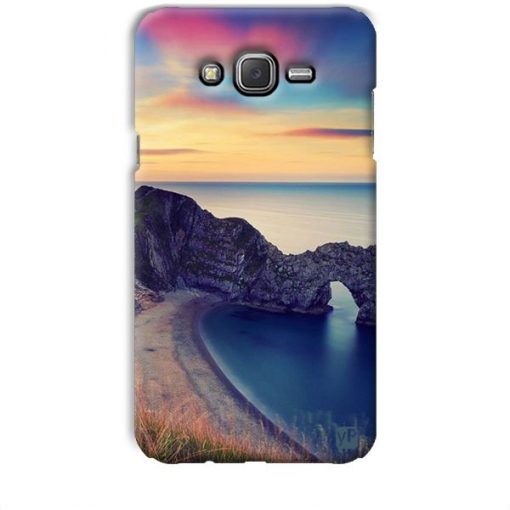 Beach and Bridge Pattern Back Case for Samsung Galaxy Core Prime